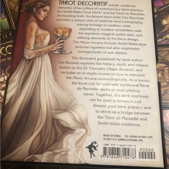 NWB Tarot Decoratif Tarot Cards Deck and Guide Book - Picture 4 of 5